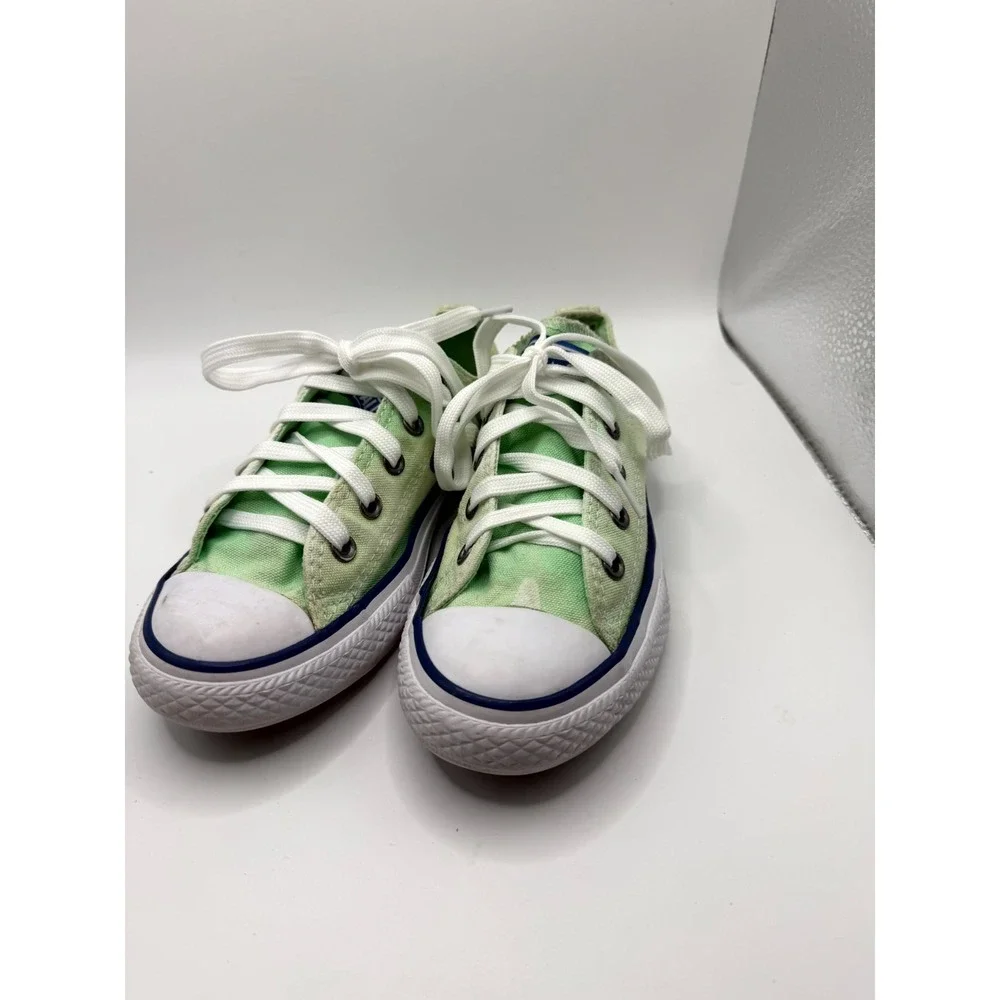 Converse Chuck Taylor All Star 660105F‎ Unisex Kids 1 Sneaker Green Canvas Shoes
